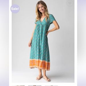 New Natural Life Avery Midi Dress